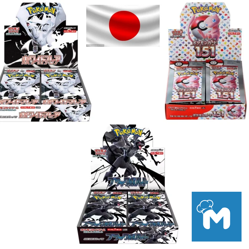 140 pçs/caixa anime pokemon japão versão tcg sv11w branco flare clássicos expansão booster caixa pokemon cartão de comércio 20 pacote cartão presente - 1